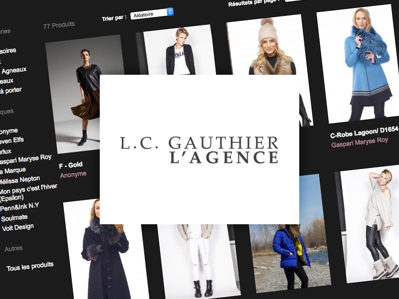 L.C. Gauthier l'Agence, mode, design québécois, designer québécois